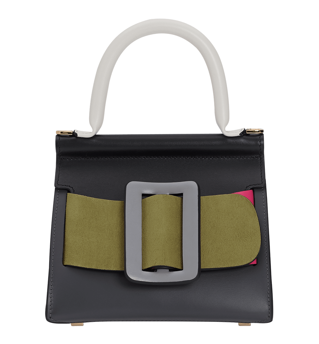 Shop BOYY Karl 19 Leather Top Handle Bag