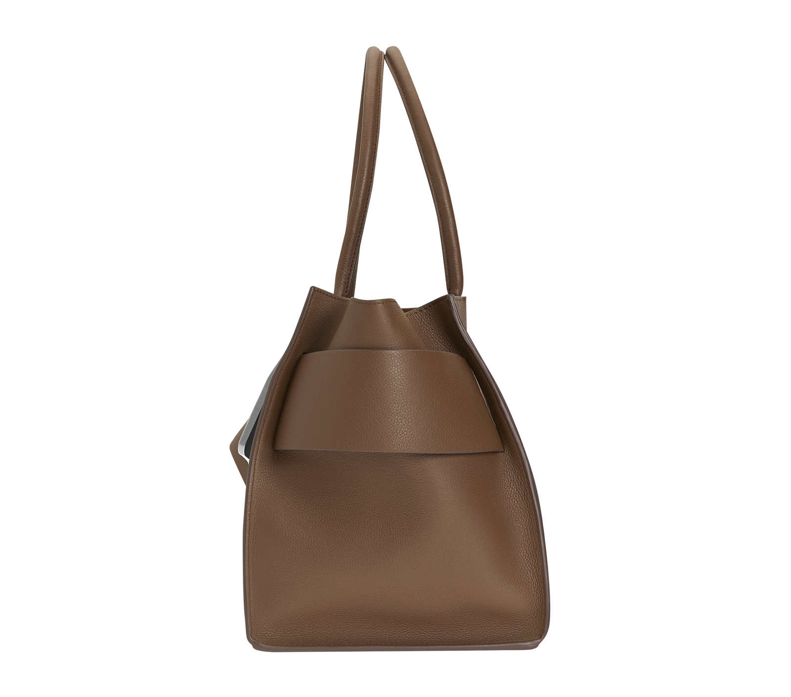 SS21 SOFT COLLECTION BOBBY 23 SOFT With zipper closure and elongated  handles for shoulder , arm and hand natural grain calf leather, By BOYY