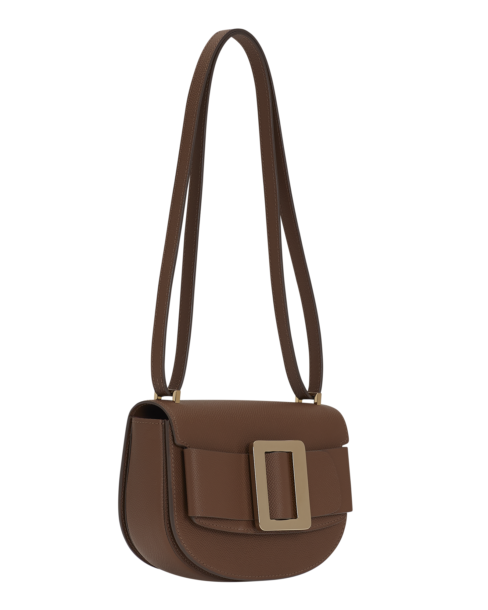 Shop Boyy Buckle Leather Crossbody Bag