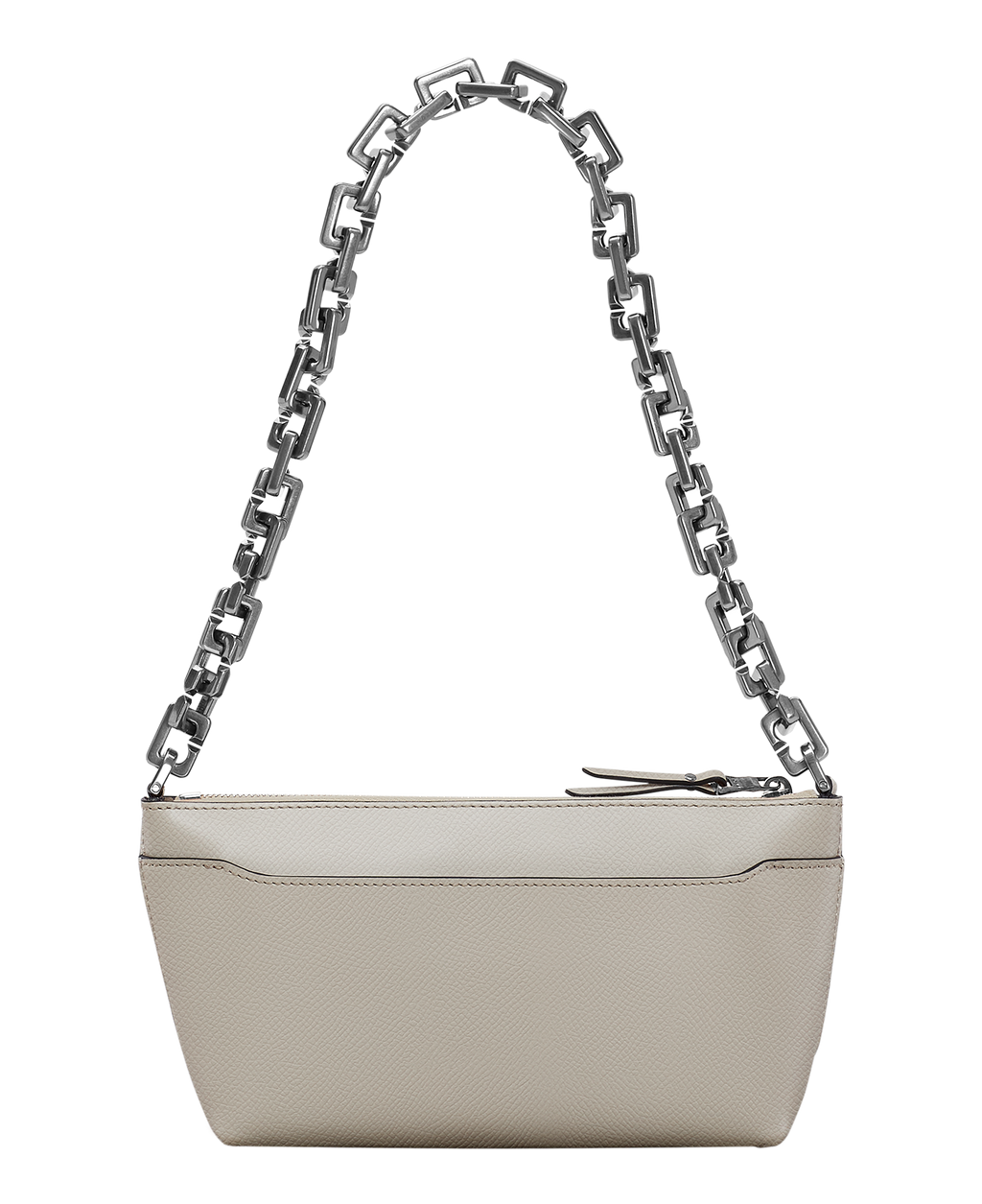 Boyy Pouchette Buckle Detailed Chained Shoulder Bag In White