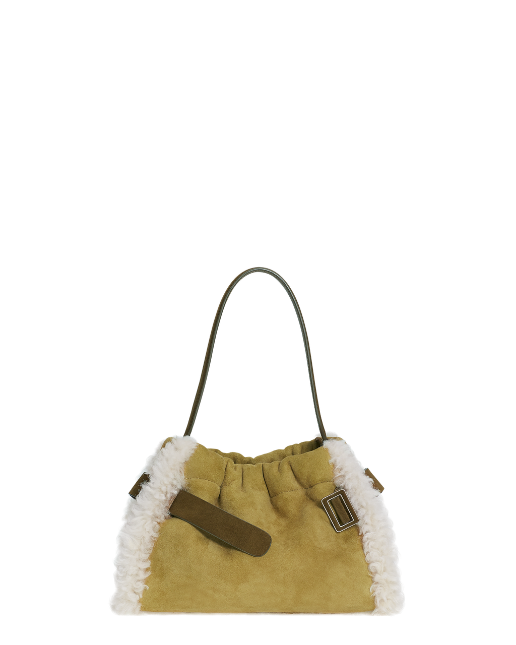 Scrunchy Satchel, Shearling