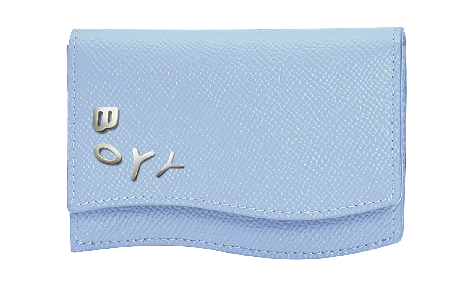 Shop Louis Vuitton 2023 SS Bi-color Leather Folding Wallet Logo